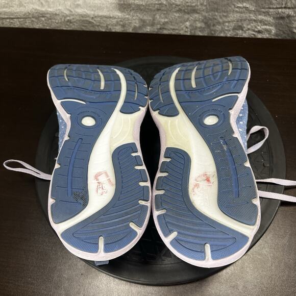 Brooks Womens Sz 8B Glycerin StealthFit 20 Blue Pastel Lilac Athletic NO INSOLES - Picture 6 of 10